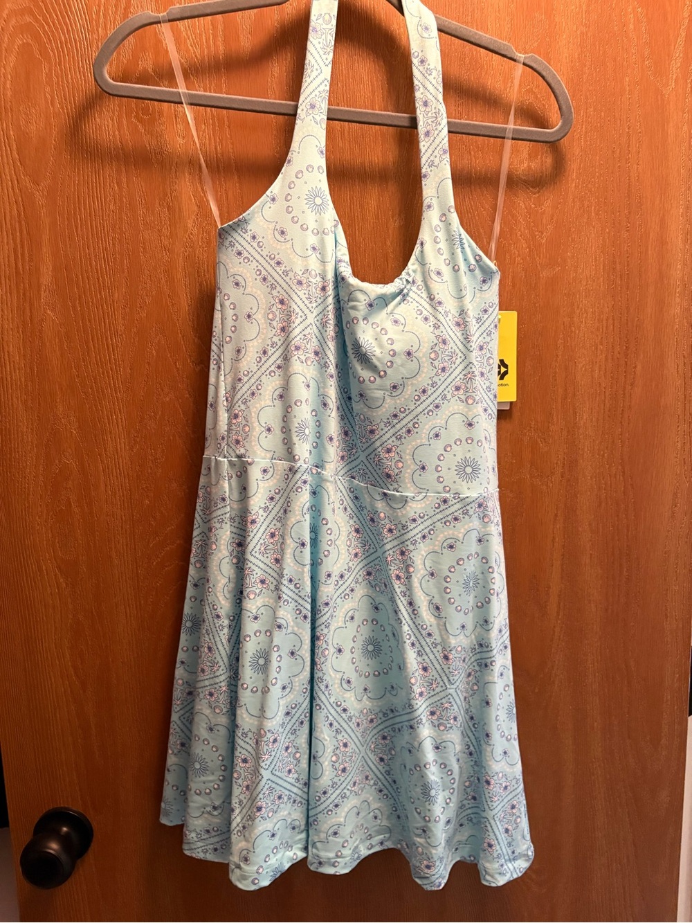 All in Motion Blue Dress